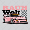 Hrnček pre fanúšika Porsche 911 RWB Pink RauhWelt