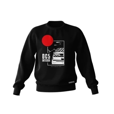 Czarna bluza HONDA INTEGRA DC5 JDM