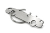 VW Volkswagen EOS stainless steel key ring