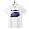 Bílé tričko NISSAN Skyline R34 Nismo
