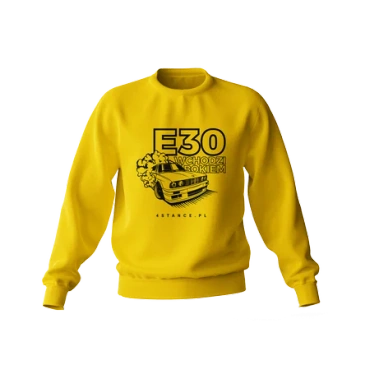 Bluza BMW E30 Wchodzi bokiem żółta