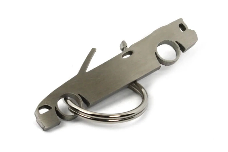 BMW E36 convertible stainless steel key ring