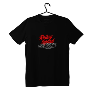 Schwarzes ROTARY LEGENDS-T-Shirt