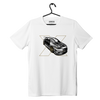 White T-shirt shirt Mitsubishi Lancer EVO X