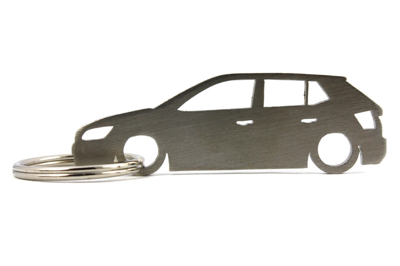 Brelok stal nierdzewna Skoda Fabia MK3 5d