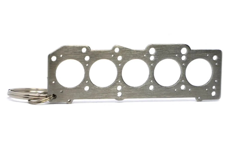 V5 AUDI stainless steel head gasket key ring