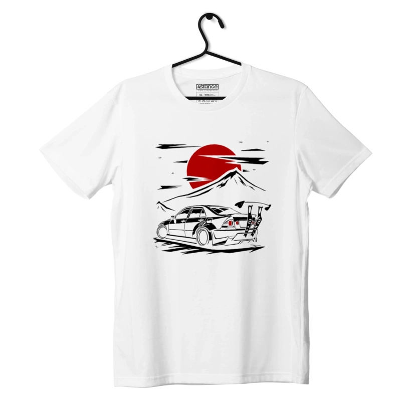 White T-shirt LEXUS IS200 IS300 IS DOWNHILL