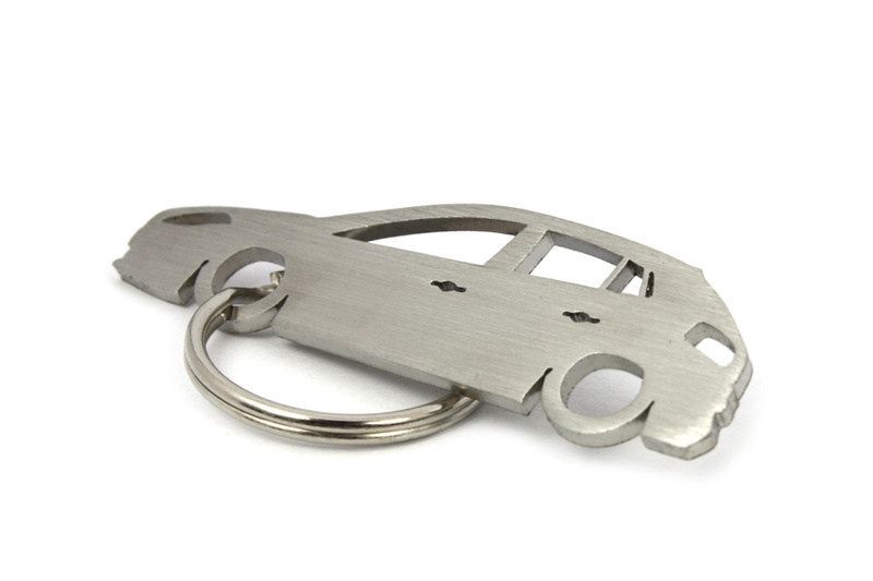 Fiat Bravo stainless steel key ring