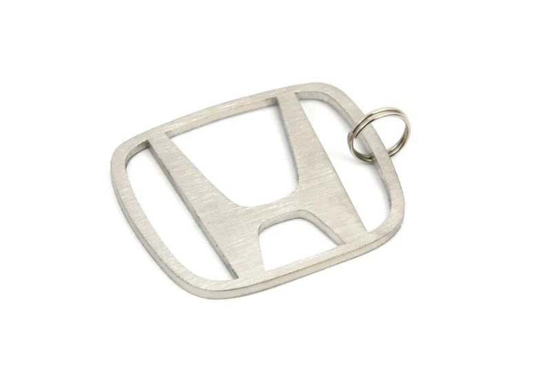 Honda logo stainless steel key ring