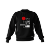 Black HONDA CIVIC IX sweatshirt
