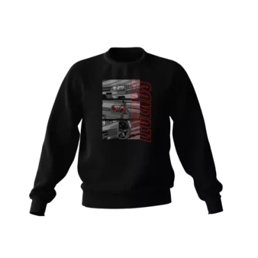 Czarna bluza Nissan Skyline GT-R R32 Legends