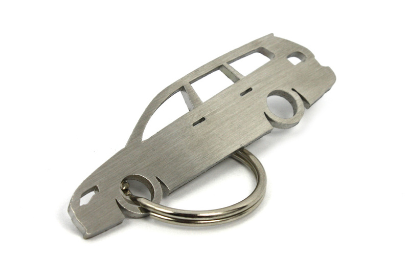Stainless steel VW Volkswagen Passat B6 station wagon key ring