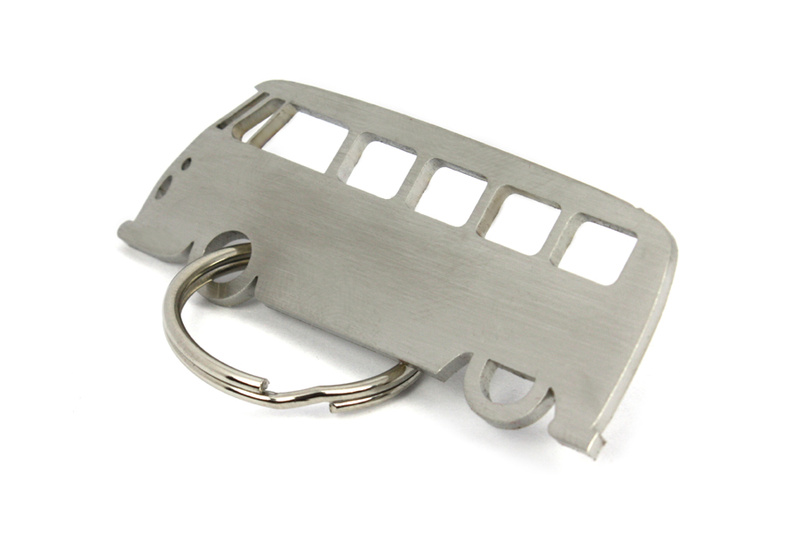 Stainless steel VW Volkswagen T1 key ring