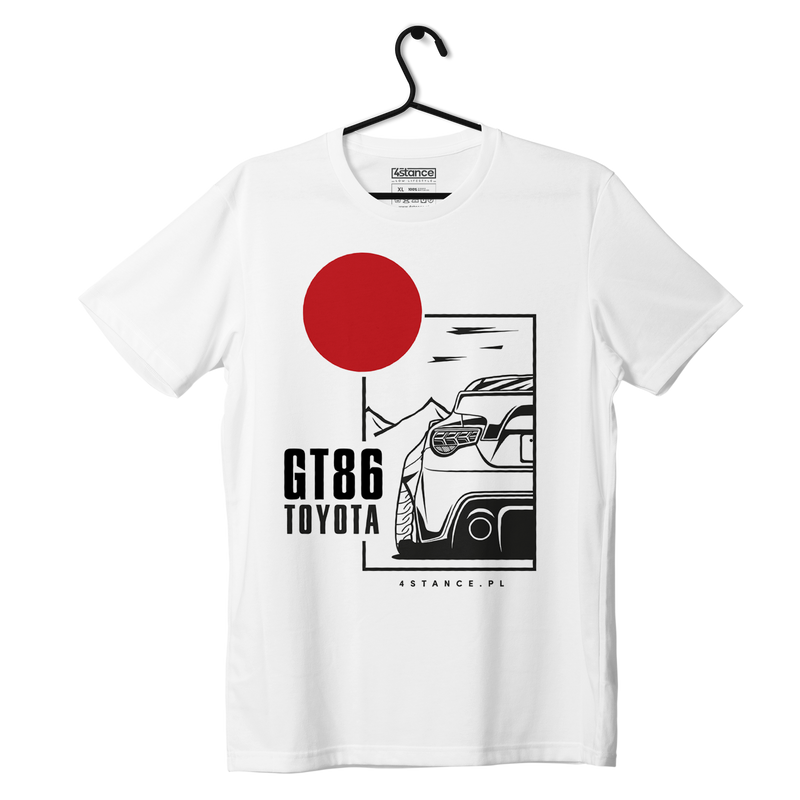 White TOYOTA GT86 T-shirt