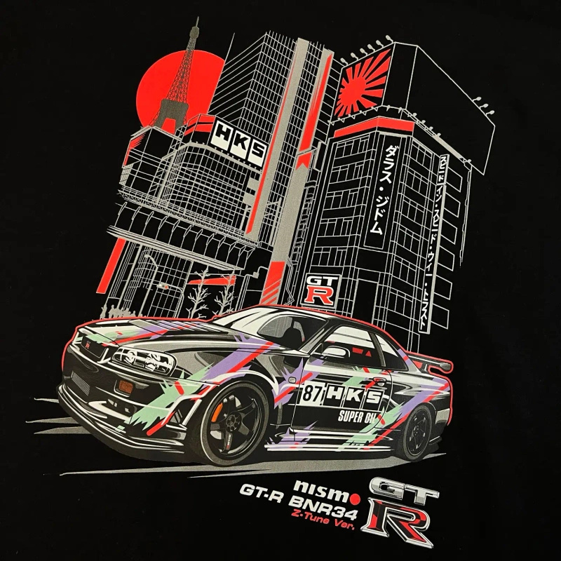 Nissan Skyline GT-R R34 Nismo HKS kapucňa