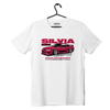 Biele tričko NISSAN SILVIA S14 WIDE BODY