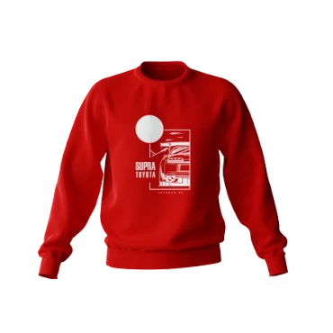 Bluza Toyota Supra czerwona