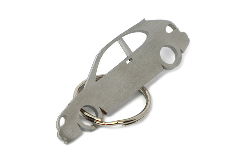 Daewoo Lanos 3d stainless steel key ring