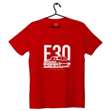 Tričko BMW E30 Classic Red