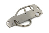 Stainless steel VW Volkswagen Polo 6N 3d key ring