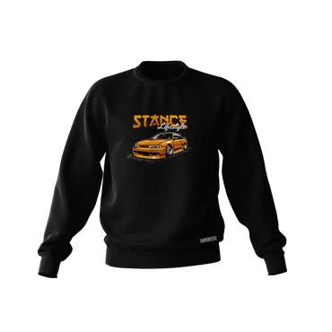 Schwarzes NISSAN S14 ZENKI Sweatshirt