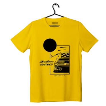 T-shirt koszulka Datsun 240Z żółta