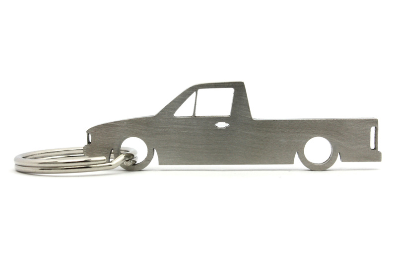 Stainless steel key ring VW Volkswagen Caddy MK1