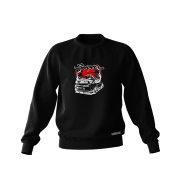 Czarna bluza TOYOTA Supra MK4 SAKURA