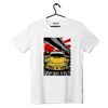 Biały T-shirt koszulka Porsche 911 Turbo Ruf CTR