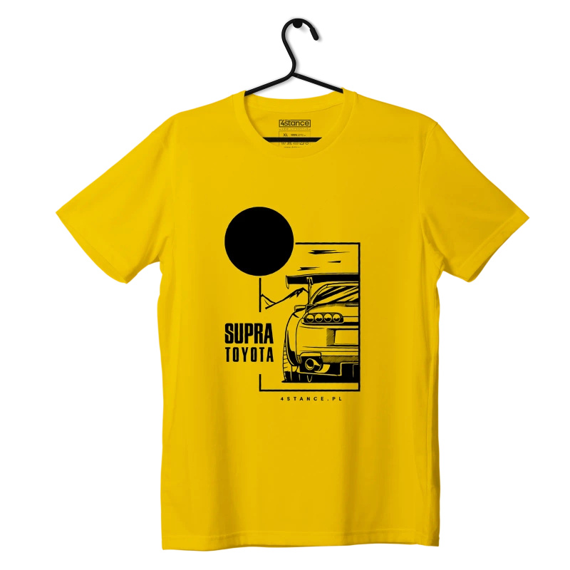 Toyota Supra T-shirt yellow