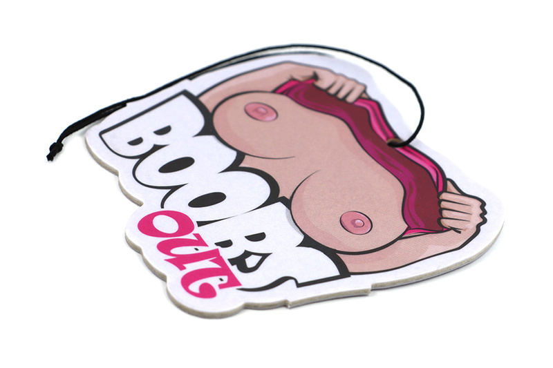 Boobs out fragrance pendant