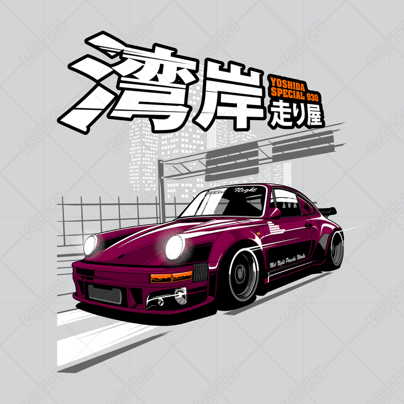 Hrnček pre fanúšika Porsche 930 Yoshida Specials