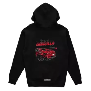 Bluza z kapturem Nissan Skyline GT-R R35 GOJIRA
