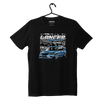 Schwarzes MITSUBISHI LANCER EVO VI-T-Shirt