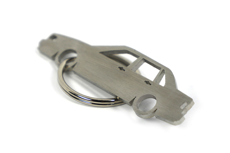 Stainless steel key ring Volvo 850 sedan