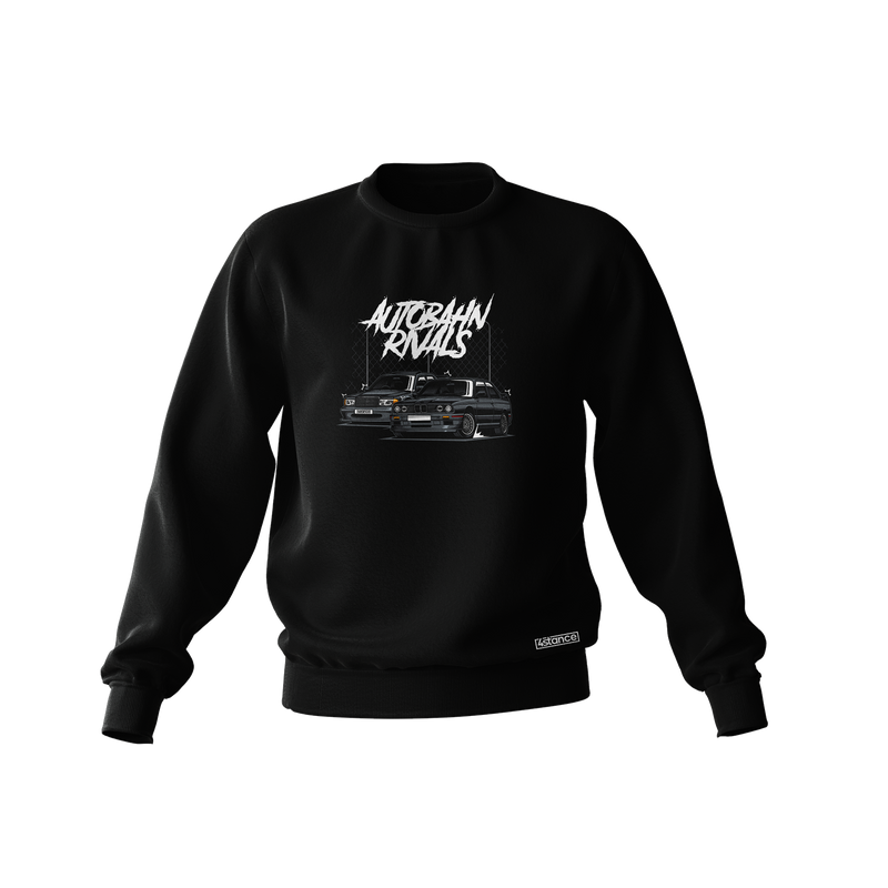 Black MERCEDES BMW RIVALS sweatshirt
