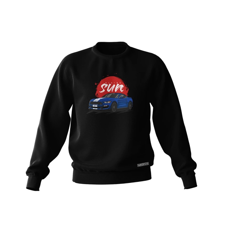 Schwarzes FORD MUSTANG SUN Sweatshirt