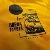 Bluza z kapturem Toyota Supra żółta