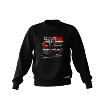 Czarna bluza Nissan Skyline GT-R ADVAN