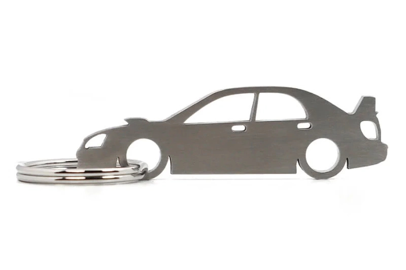 Kľúčenka z nehrdzavejúcej ocele Subaru Impreza GD Bugeye
