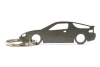 Mazda MX-3 stainless steel key ring