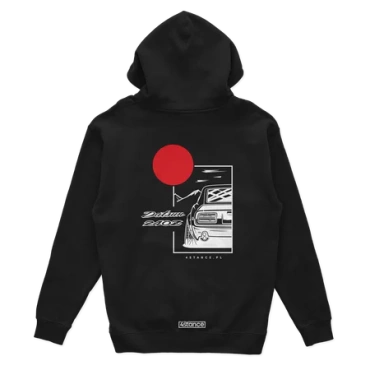 Bluza z kapturem Datsun 240Z czarna