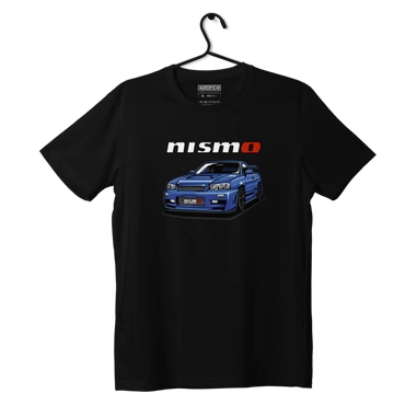 Čierne tričko NISSAN Skyline R34 Nismo