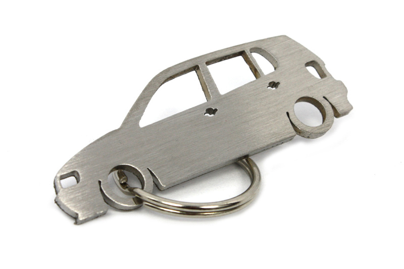 Stainless steel VW Volkswagen Polo 6N 3d key ring