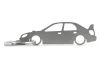 Subaru Impreza GD Hawkeye stainless steel key ring