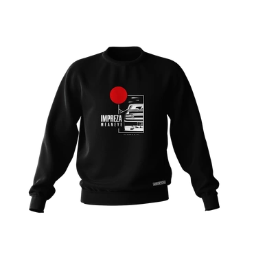 Czarna bluza SUBARU IMPREZA MEANEYE