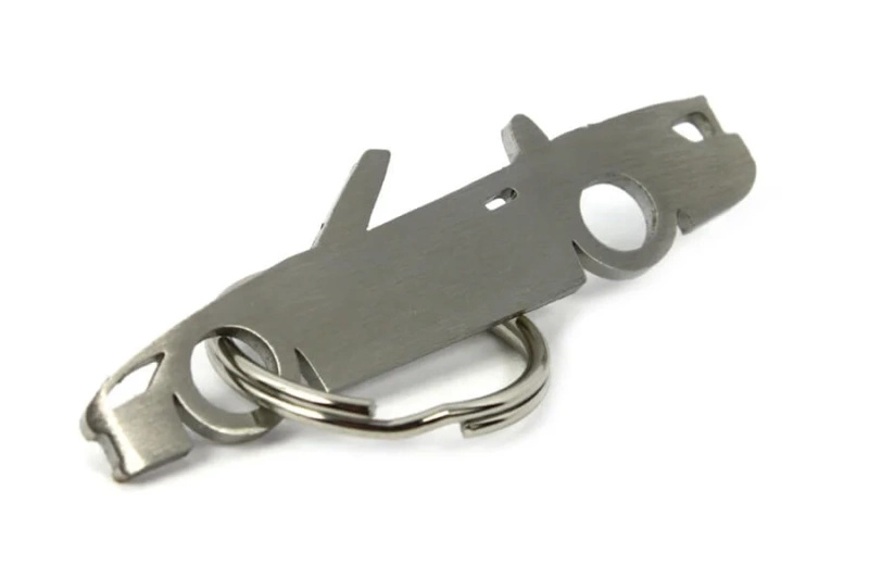 Honda S2000 stainless steel key ring