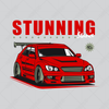 Schwarzes LEXUS IS200 IS300 IS STUNNING T-Shirt