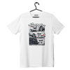 Weißes T-Shirt Toyota Supra MK4 Manga