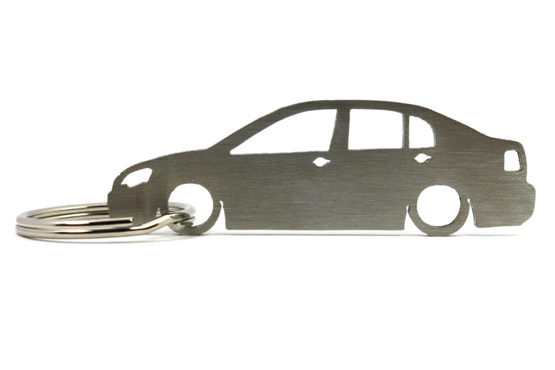 Stainless steel key ring VW Volkswagen Polo 9N3 sedan